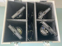 Clf hercules lile 0270 led-par in flightcase (4x) - afbeelding 6 van  6