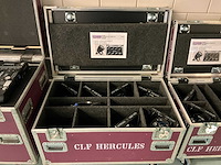 Clf hercules lile 0270 led-par in flightcase (6x) - afbeelding 6 van  8
