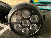 Clf tricolor mini led-par (4x) - afbeelding 5 van  7