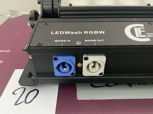 Clf wallwasher led wash (8x) - afbeelding 3 van  8