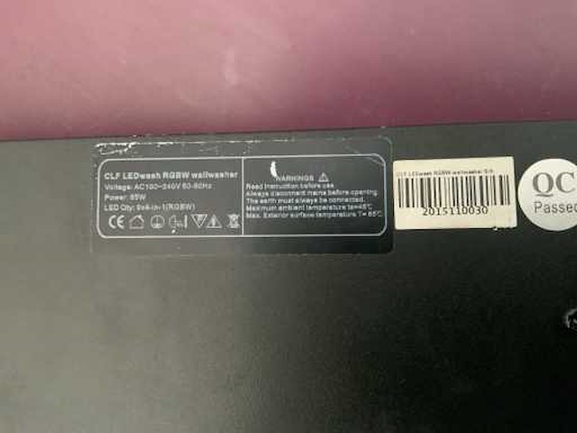 Clf wallwasher led wash (8x) - afbeelding 5 van  8