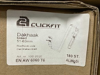 Clickfit - aluminium dakhaak (360x) - afbeelding 4 van  5
