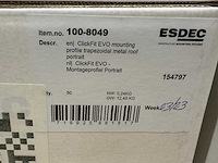 Clickfit evo montageprofiel basic portrait (1008049) - (200x) - afbeelding 2 van  2