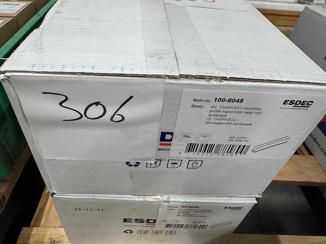 Clickfit evo montageprofiel landscape (1008048) - (200x) - afbeelding 2 van  2