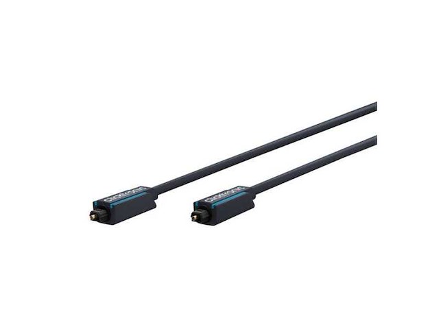 Clicktronic sterke kabel optische glasvezel 1m - maritieme entertainment - afbeelding 1 van  5