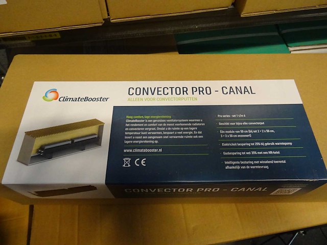 Climatebooster - - convector pro-canal set 3 - convectorventilator set (2x) - afbeelding 2 van  3
