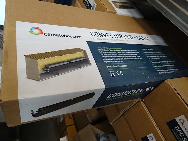 Climatebooster - convector pro-canal - cpc set 2 - convectorventilator set - afbeelding 2 van  2
