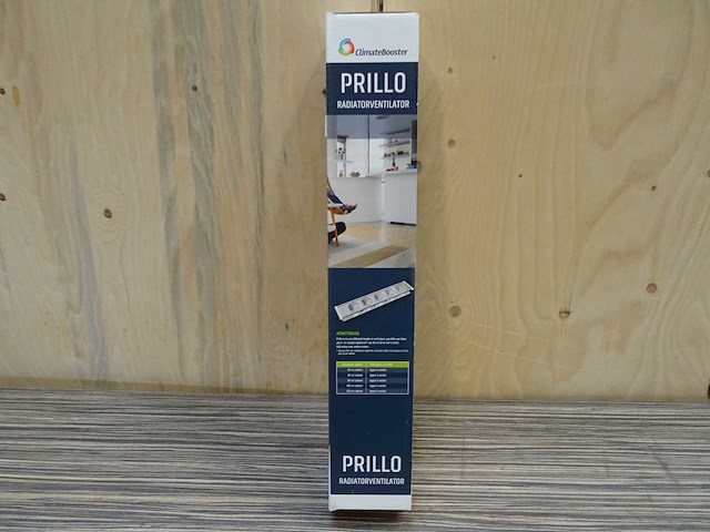 Climatebooster - prillo 100cm - radiatorventilator (3x) - afbeelding 1 van  1