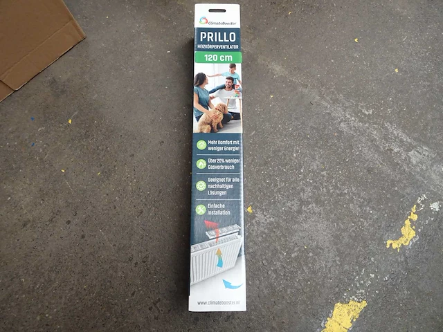 Climatebooster - prillo 120cm - cp120 - radiatorventilator (2x) - afbeelding 1 van  1