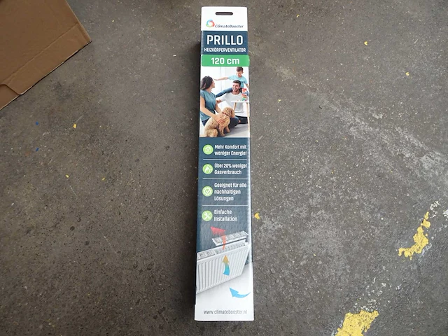 Climatebooster - prillo 120cm - cp120 - radiatorventilator (4x) - afbeelding 1 van  1