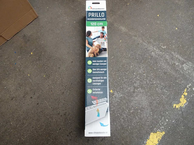 Climatebooster - prillo 120cm - cp120 - radiatorventilator (4x) - afbeelding 1 van  1