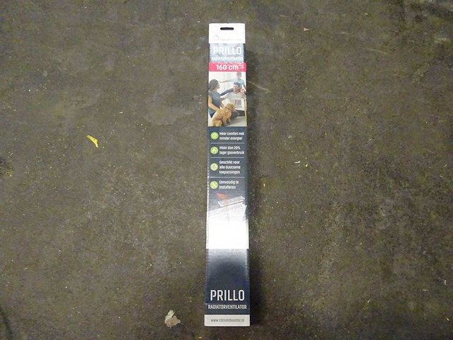 Climatebooster - prillo 160cm - radiatorventilator - afbeelding 2 van  2