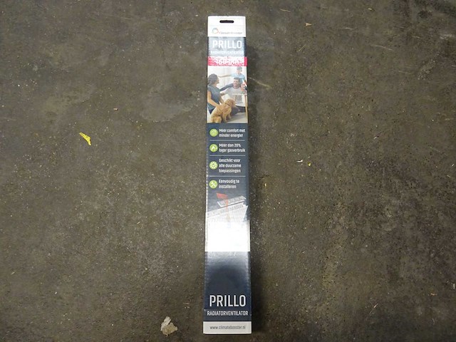 Climatebooster - prillo 160cm - radiatorventilator - afbeelding 2 van  2
