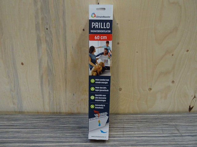Climatebooster - prillo 60cm - radiatorventilator (3x) - afbeelding 1 van  1