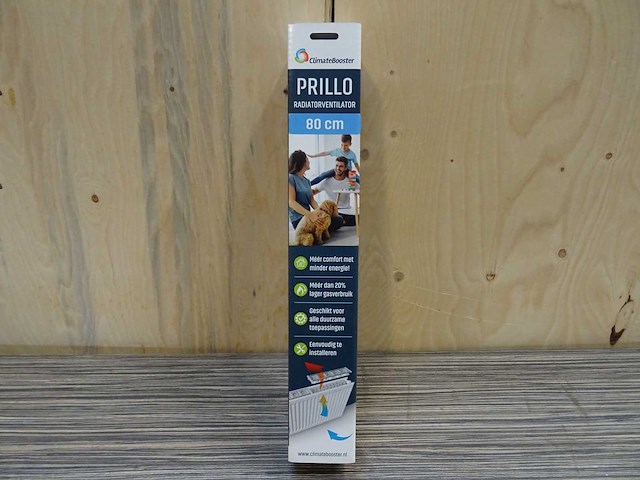 Climatebooster - prillo 80cm - radiatorventilator (2x) - afbeelding 1 van  1