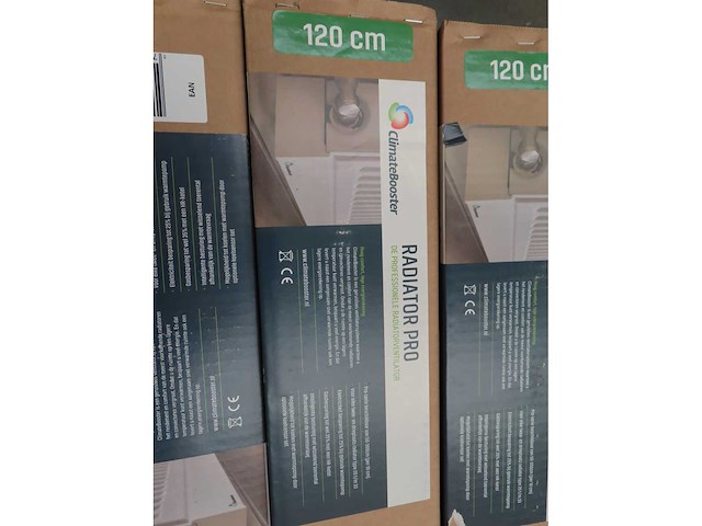 Climatebooster - pro - radiatorventilator 1200mm (4x) - afbeelding 2 van  2