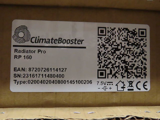 Climatebooster - rp160 - verwarmingsventilator (4x) - afbeelding 4 van  4