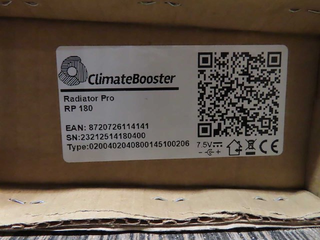 Climatebooster - rp180 - verwarmingsventilator - afbeelding 4 van  4