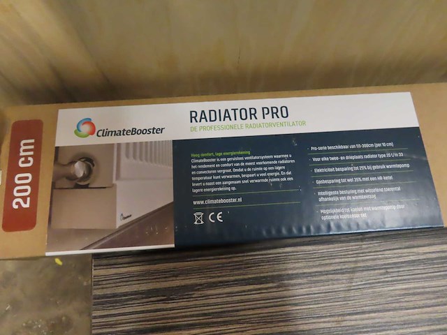 Climatebooster - rp200 - verwarmingsventilator (8x) - afbeelding 3 van  4