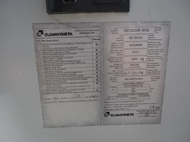 Climaveneta - afbeelding 5 van  13