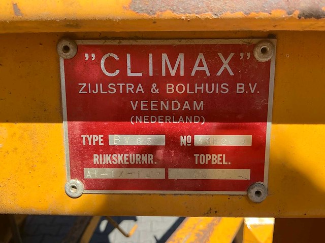 Climax bv65 hallenvuller - afbeelding 9 van  17