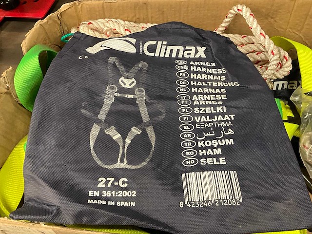 Climax veiligheidsharnas set - afbeelding 4 van  4