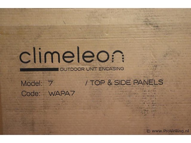 Climeleon wave 7 geluidsisolerende omkasting | nieuw in doos - afbeelding 2 van  2