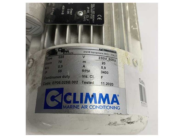 Climma veco bronze aircon cooling pump em71b2 - 230/1/60 - afbeelding 9 van  10
