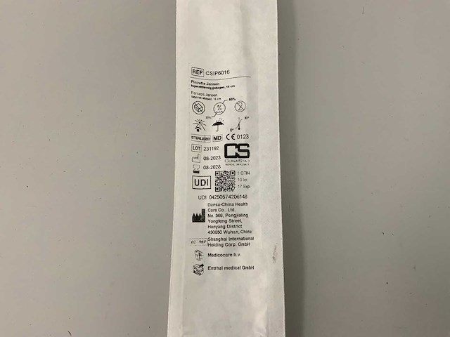 Clinastar pincet steriel verpakt (2500x) - afbeelding 4 van  5