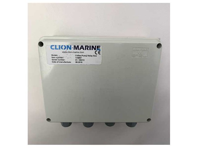 Clion marine chiller pump relais box - 115867 - afbeelding 1 van  1