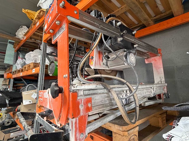Clipper cst 100 steenzaagmachine - afbeelding 3 van  4