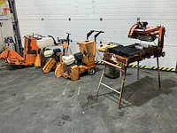 Clipper/ wacker/norton/ saint gobain divers betonzaagmachine (5x) - afbeelding 1 van  11