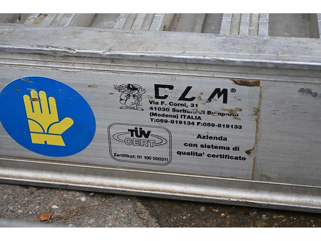 Clm 3000kg aluminium rijplaten set - afbeelding 4 van  5