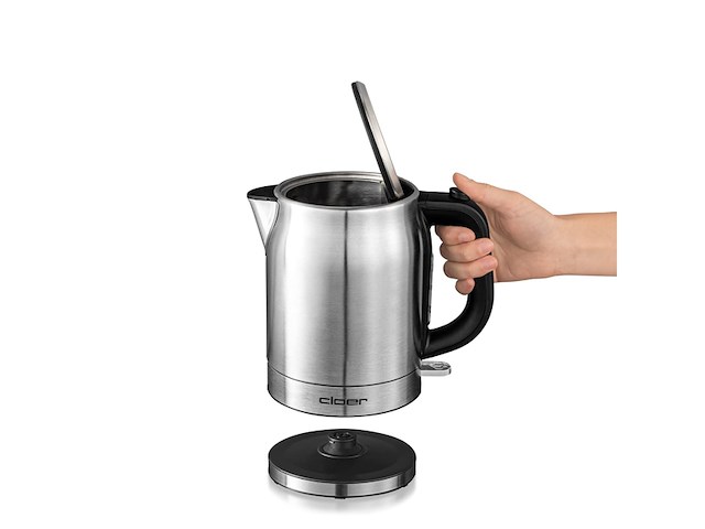 Cloer 4510 waterkoker 1 l 2200 w zwart - afbeelding 2 van  2