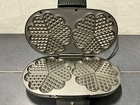 Cloer dubbel wafelijzer 1329 - afbeelding 2 van  4