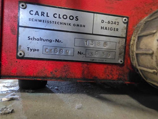 Cloos - 1987 - glc 250 n - diverse lasmachines - afbeelding 8 van  9