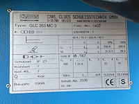 Cloos glc 353 mc 3 lasapparaat - afbeelding 2 van  10
