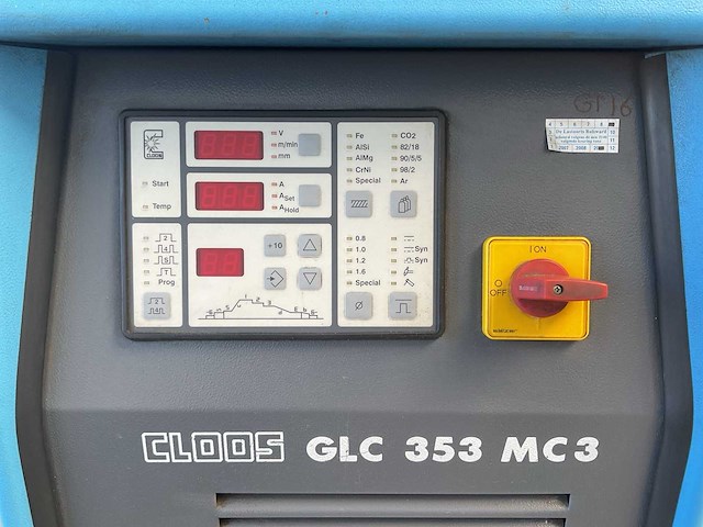 Cloos glc 353 mc 3 lasapparaat - afbeelding 8 van  10