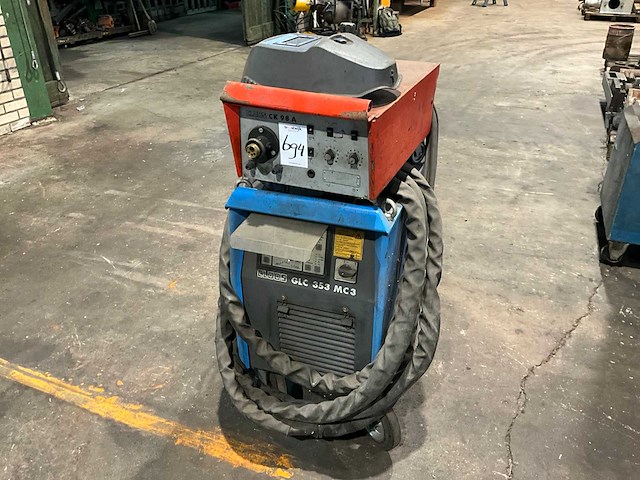 Cloos glc 353 mc3 mig lasapparaat - afbeelding 1 van  8