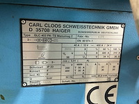 Cloos glc 403 pa-ts manumag 2 lasapparaat - afbeelding 9 van  10
