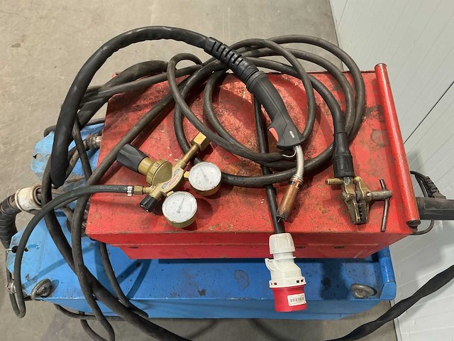 Cloos glc 403 pa-ts manumag 2 lasapparaat - afbeelding 10 van  10