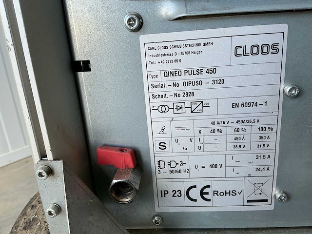 Cloos oineo wd pulse lasapparaat - afbeelding 2 van  10
