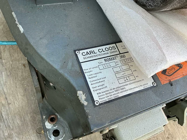 Cloos romat 310 lasrobot - afbeelding 3 van  3