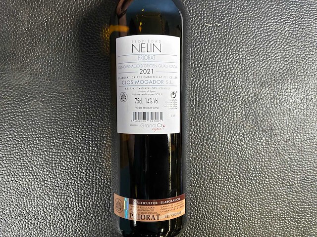 Clos mogador nelin priorat 2021 witte wijn (2x) - afbeelding 3 van  3