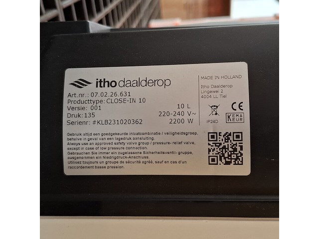 Close-in boiler, itho daalderop, close-in 10 - afbeelding 6 van  6