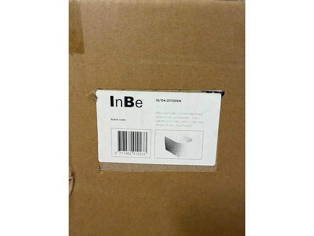 Clou - inbe ib/04.01130sn - wandcloset 48 cm wit keramiek - afbeelding 2 van  2