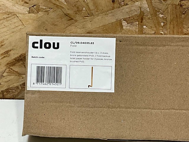 Clou closetrolhouder - afbeelding 2 van  3