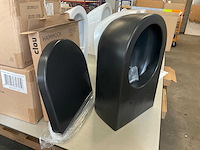 Clou hammond wandcloset matzwart - afbeelding 1 van  1