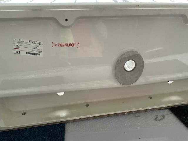 Clou wastafel 131x54x13cm - afbeelding 3 van  5