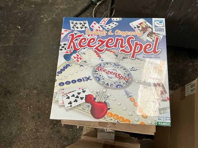 Clown games keezen spel (47x) - afbeelding 1 van  3